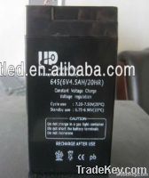 Lead acid battery 6V4.5AH