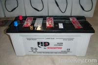 dry charged car battery N150 12V150AH