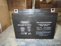 Sealed lead acid battery