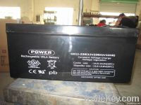 Sealed lead acid battery