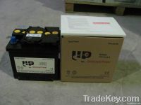 DIN Series Dry charged car battery