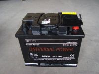 Maintenance Free car battery DIN55MF12V 55AH