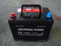 Maintenance Free car battery NS70MF12V 65AH