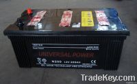 Car battery/starting battery /dry charged 12V200AH