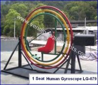 Three-dimensional Human Gyroscope LG-079 (Electric and Manual Together)  CE Approval