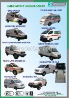 AMBULANCES AND EMEGENCY MEDICAL EQUIPMENTS 