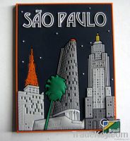 Brasil Souvenir Fridge Magnet