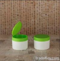 Cosmetic plastic jar, small lotion cream jar