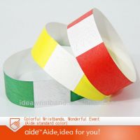 Single use tyvek wristband TVK250