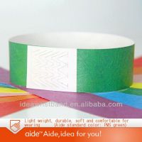 Tyvek paper wristband for party TVK250