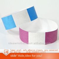 Paper wristbands for events TVK250