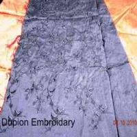 Dupion Embroidery