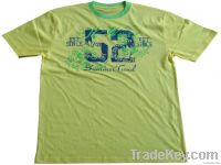 100%cotton short sleeve men&#039;s fashion plain t shirt