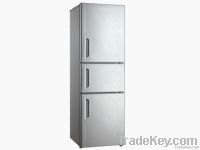 Triple glass door refrigerator with CE