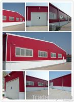 Steel structure warehouse building