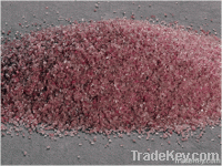 Pink fused alumina grit and powder