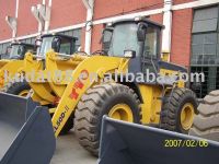 ZL50D-II Dual rocker arms heavy wheel loader with CE and GOST approved, 5 ton wheel loader