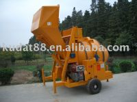 Diesel 350L Concrete Mixer (hydraulic tipping hopper)