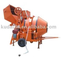 Diesel Concrete Mixer 350L (wire hoisting tipping hopper)