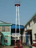 KDWY10-200 Pair-mast aluminum lift platform