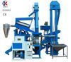 Combined rice mill machine with stone remover rice whitening machine