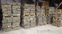 Firewood cleaved in 40l bags