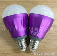 high luminous  6w e27 led bulb