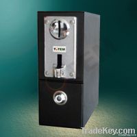 coin box with coin acceptor