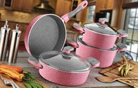 GRANEED 9 PIECES COOKWARE SET