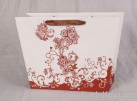 Flowers Printed  Paper Bags For Clothes