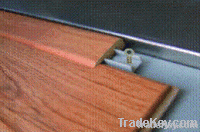 Skirting Board /laminate   molding End-Cap(with track)