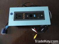 Electric desktop socket