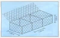 Gabion Box , Hexagonal Wire Netting Gabion