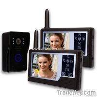 3.5 inch wireless video door phone intercom system(1v2)