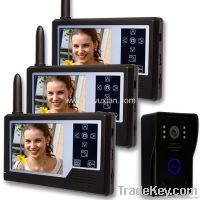 color display 3.5 inch touch key wireless video door phone intercom