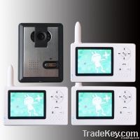 low price 3.5 inch Wireless video door phone intercom