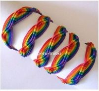 Friendship Bracelets Rainbow Zigzag