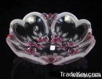 glass fruit bowl