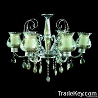 European style glass chandeliers lamp