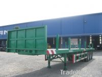 Flat bed trailer