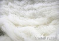 Dehaired wool