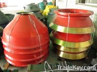 Replacement Cone Crusher Plates for Cone Crushers