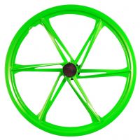 6 spokes Mag Alloy wheels for unique bike/bicycle