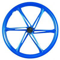 6 spokes magnesium folding bike wheel 20inch