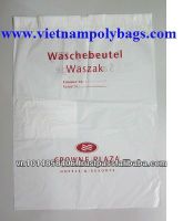 Durable LDPE plastic poly draw tape bags