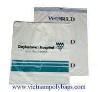 High quality plastic poly draw-tape bags