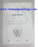 Low price good quality Drawtape carrier plastic poly bag