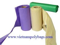 vest handle plastic garbage bag