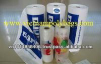 printed plastic bag on roll made in Vietnam
