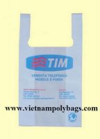 Vest handle printed pp non woven bag